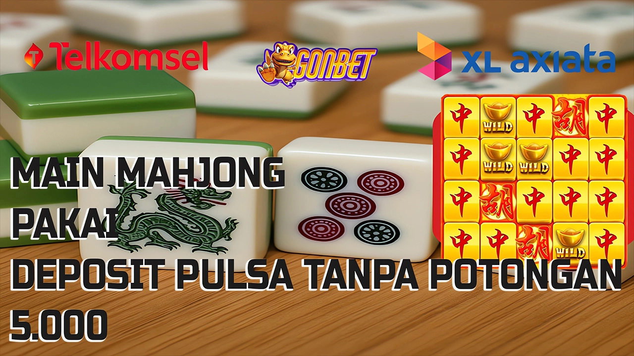 Mahjong deposit pulsa tanpa potongan